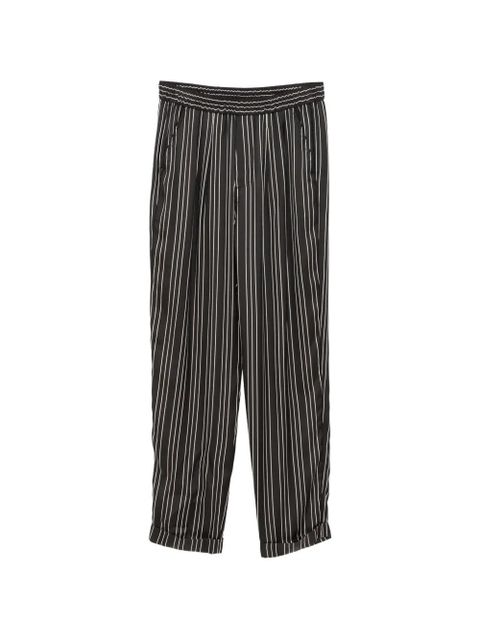 TOM FORD striped trousers - Black