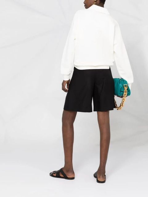 The Row long-sleeves polo-shirt - White