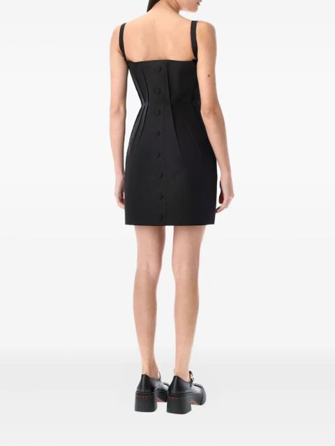 Marni poplin mini dress - Black - zdjęcie produktu nr 2