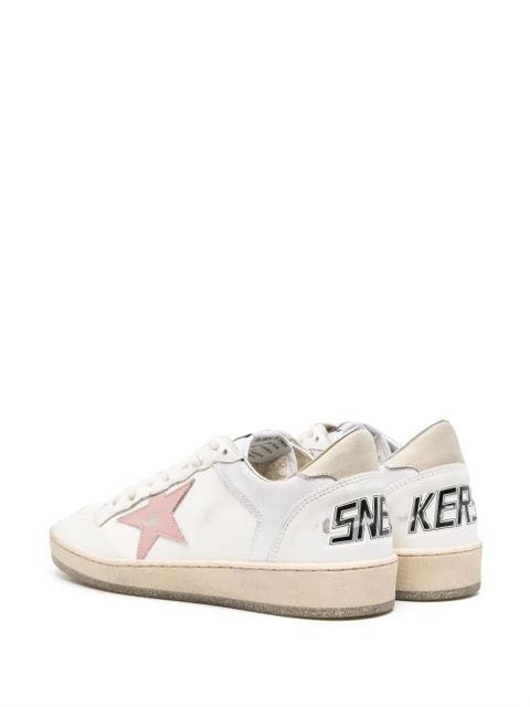 Golden Goose Ball Star leather sneakers - White