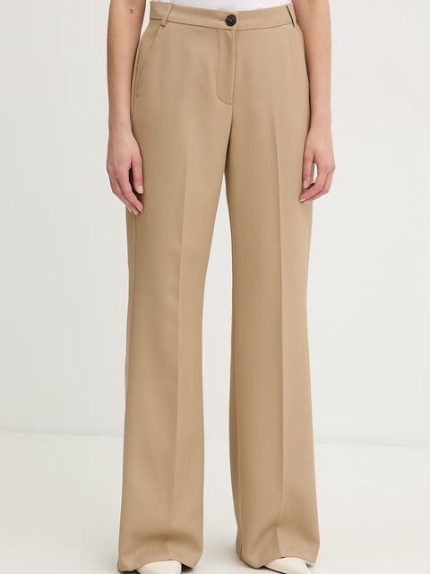 Max&Co. spodnie damskie z dodatkiem wełny MCOESTROSO - zdjęcie produktu nr 2