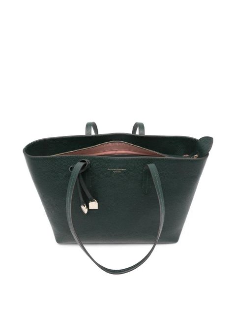 Aspinal Of London charm-detail tote bag - Green