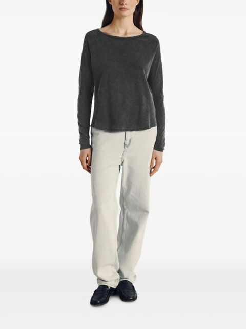 American Vintage Sonoma raglan sleeve T-shirt - Grey - zdjęcie produktu nr 2