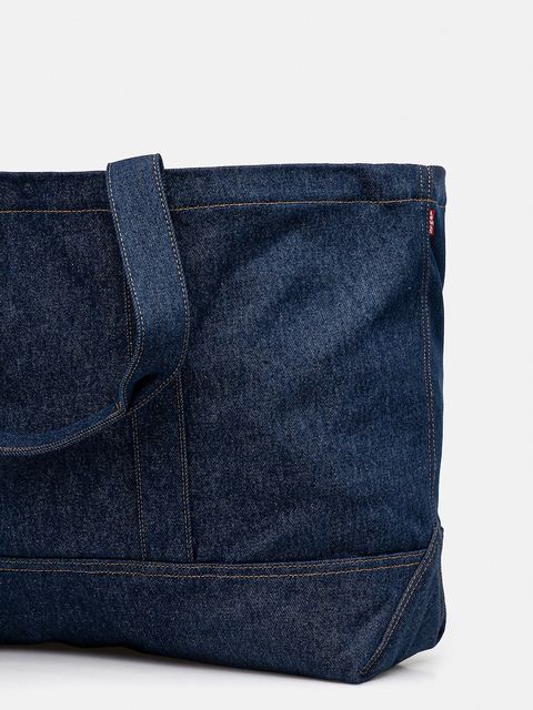 Levi's torebka jeansowa kolor granatowy 000AA-0002