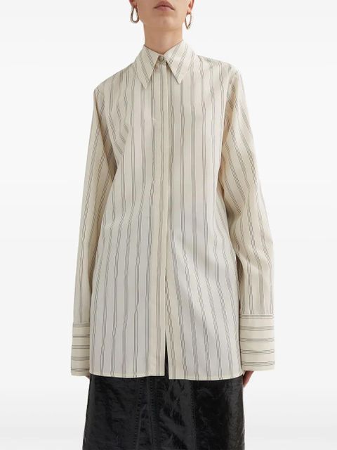 Jil Sander striped shirt - Neutrals