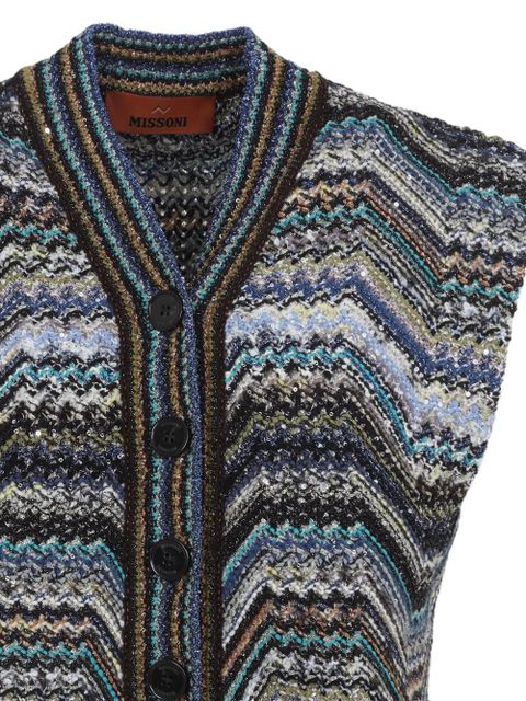 Missoni knitted jacket - Blue