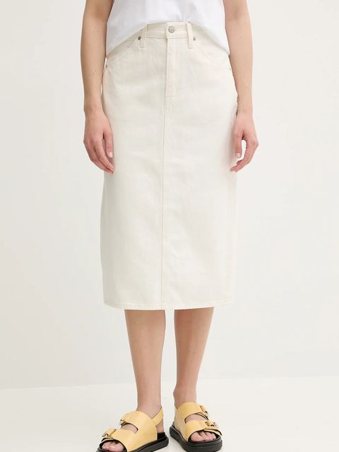 Levi's spódnica jeansowa HR BACK SLIT SKIRT - zdjęcie produktu nr 1