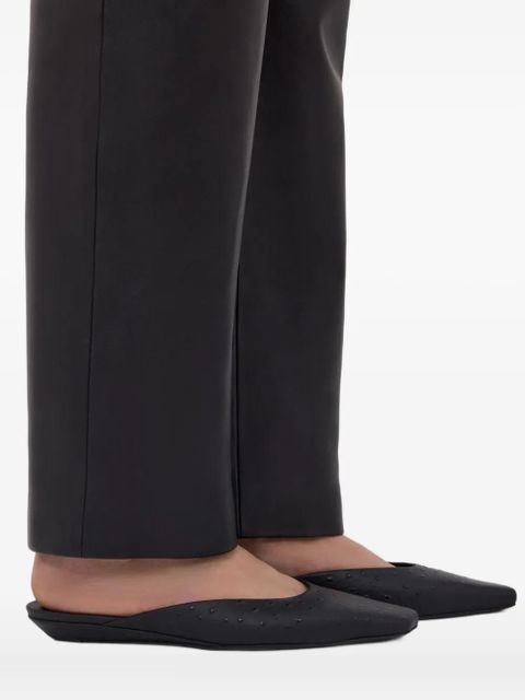 LouLou de Saison Alix square-toe mules - Black
