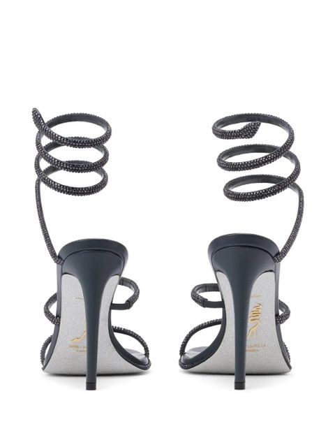 René Caovilla 105mm Cleo sandals - Grey - zdjęcie produktu nr 2