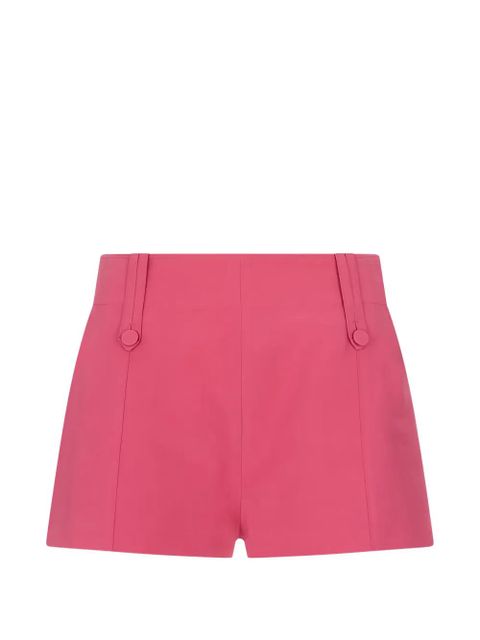 Chloé button-detail buckled-strap mini shorts - Pink - zdjęcie produktu nr 1