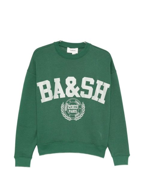 Ba&Sh Fenja logo graphic sweater - Green - zdjęcie produktu nr 1
