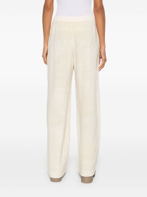 Moncler fleece track pants - White
