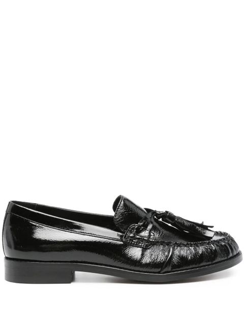 ALOHAS tassel-detail leather loafers - Black - zdjęcie produktu nr 1