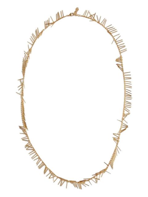 Jil Sander teardrop-style brass necklace - Gold - zdjęcie produktu nr 1