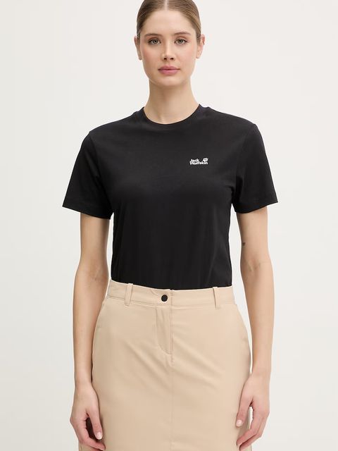 Jack Wolfskin t-shirt damski bawełniany Essential - zdjęcie produktu nr 2