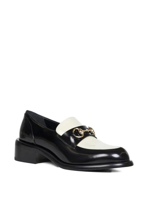 Gucci 35mm Horsebit almond-toe loafers - Black - zdjęcie produktu nr 2