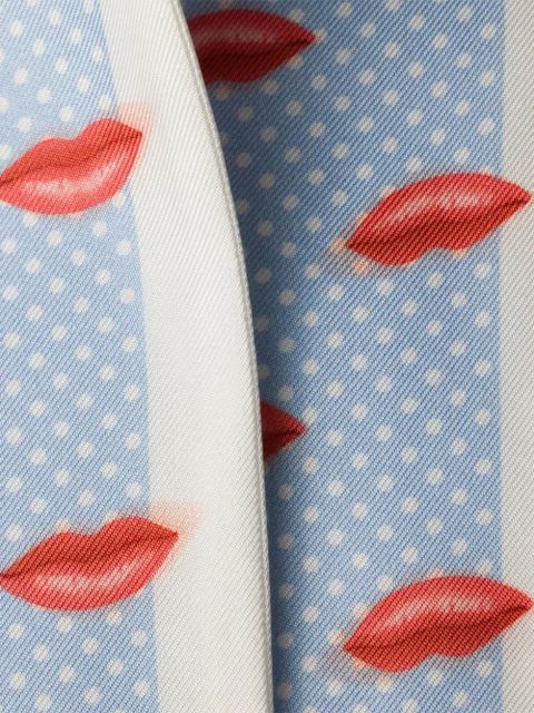 Prada silk scarf - Blue