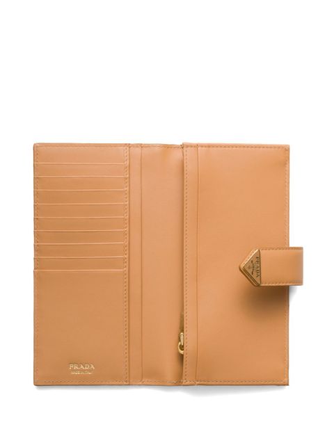 Prada large Saffiano wallet - Neutrals