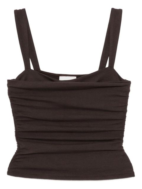 Reformation Trish vest top - Brown - zdjęcie produktu nr 1