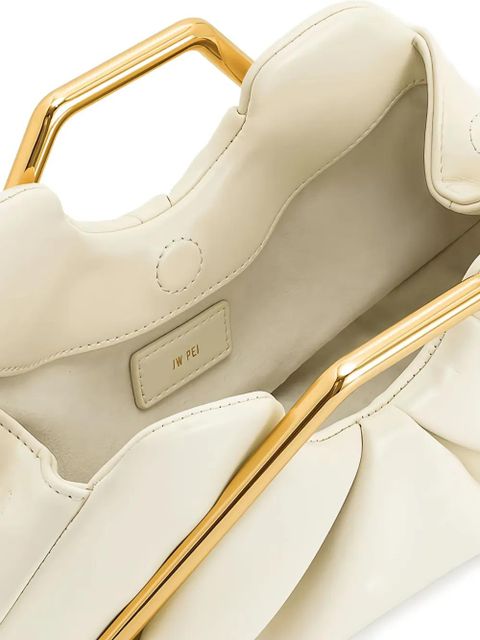 JW Pei Lila metal-handle tote bag - Neutrals
