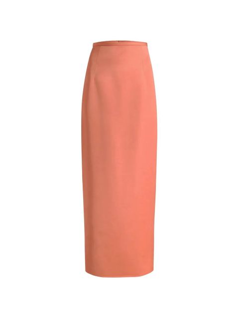 KHAITE zip skirt - Orange - zdjęcie produktu nr 1