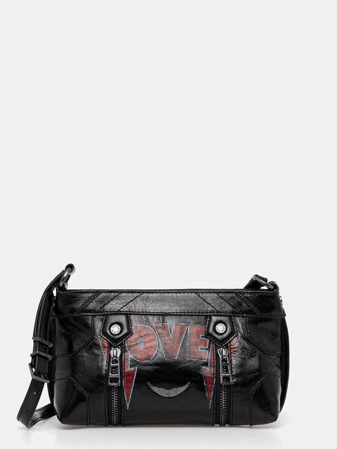 ZADIG&VOLTAIRE torebka skórzana kolor czarny LWBA03951 - zdjęcie produktu nr 1