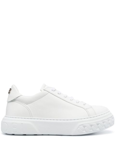 Casadei low-top leather sneakers - White - zdjęcie produktu nr 1