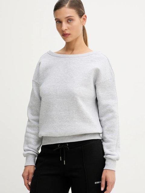 MUUV. bluza damska kolor szary melanżowa 0