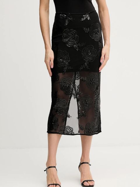 Rotate spódnica kolor czarny midi ołówkowa 114924100 - zdjęcie produktu nr 1