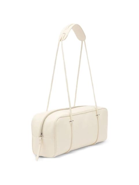 BY FAR Kimberly leather shoulder bag - Neutrals - zdjęcie produktu nr 2