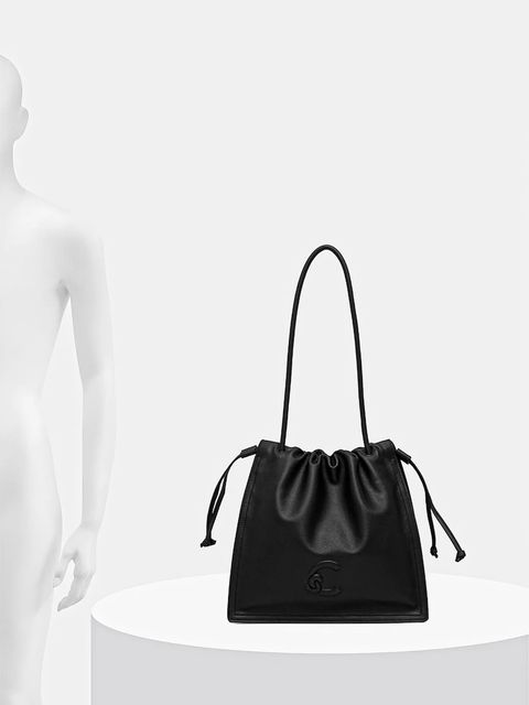 Coccinelle torebka skórzana kolor czarny E1 SS5 11 02 01