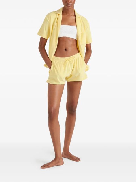 Hunza G Towelling resort shirt - Yellow - zdjęcie produktu nr 2