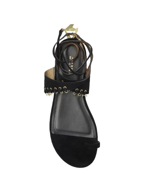 ISABEL MARANT Dreena embellished sandals - Black