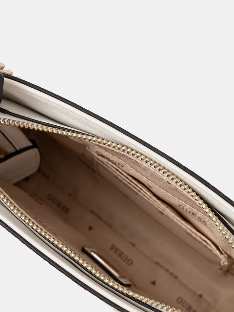 Guess torebka kolor beżowy HWJT86 81720