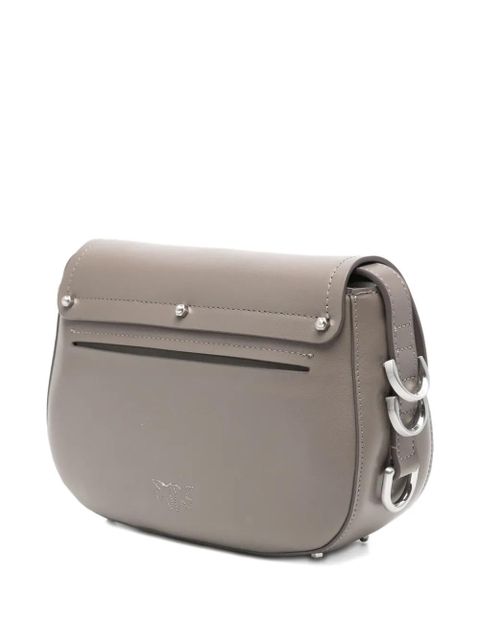 PINKO leather cross body bag - Grey