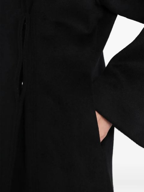 ENTIRE STUDIOS wrap-front double-breasted coat - Black - zdjęcie produktu nr 2