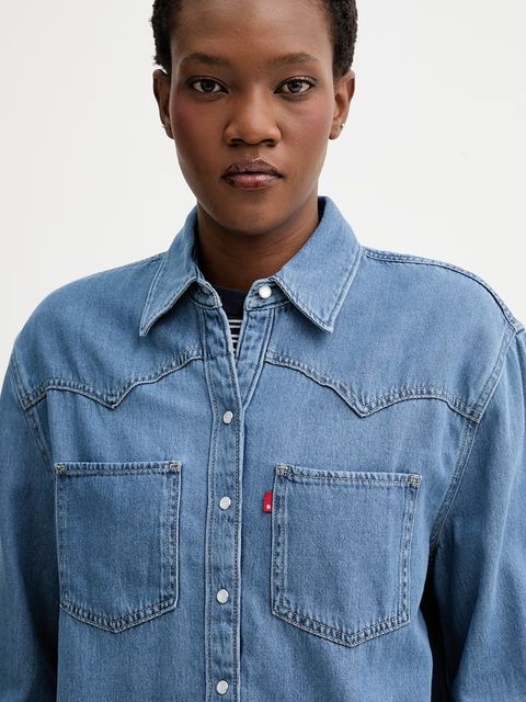 Levi's koszula jeansowa TEODORA WESTERN