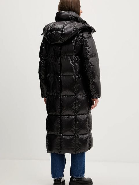 Tommy Jeans kurtka puchowa kolor czarny zimowa oversize DW0DW21615 - zdjęcie produktu nr 2