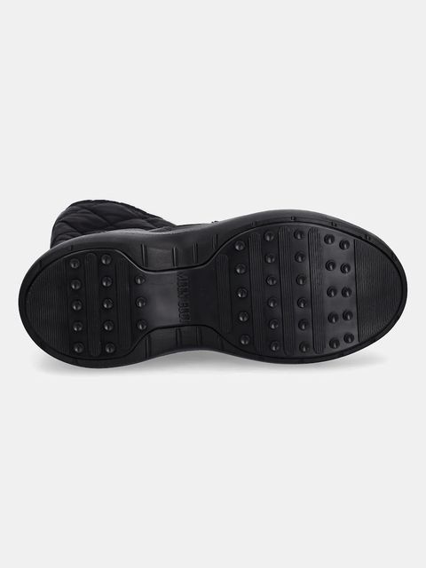 Moon Boot śniegowce MB MEZZALUNA QUILTED HIGH BOOT WP kolor czarny 80D2500080 N001