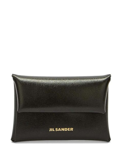 Jil Sander Mini Coin Purse leather wallet - Black - zdjęcie produktu nr 1