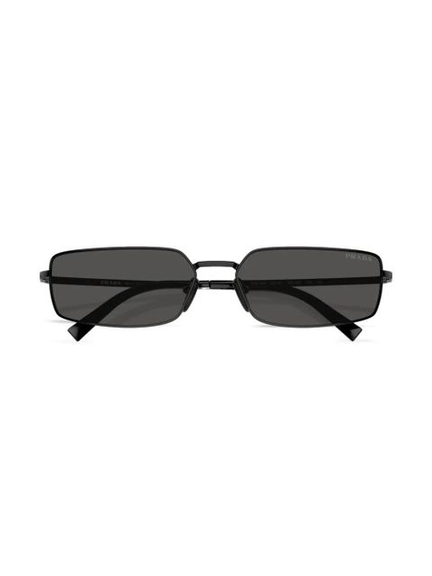 Prada Eyewear Prada PR A60S rectangle sunglasses - Black