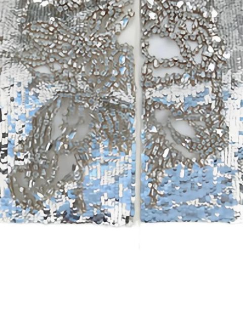 Alexander McQueen sequin-embellished cotton shirt - White - zdjęcie produktu nr 2