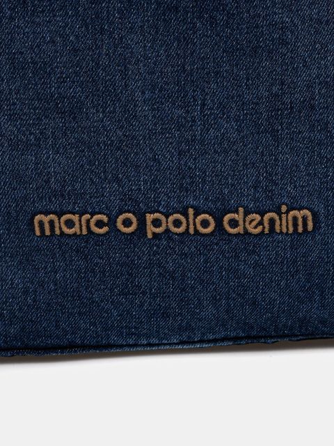Marc O'Polo torebka bawełniana kolor granatowy 5000007433