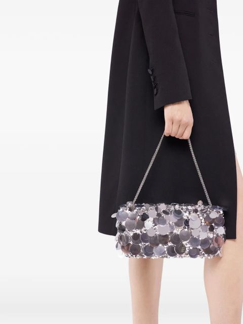 Rabanne sequin shoulder bag - Silver - zdjęcie produktu nr 2