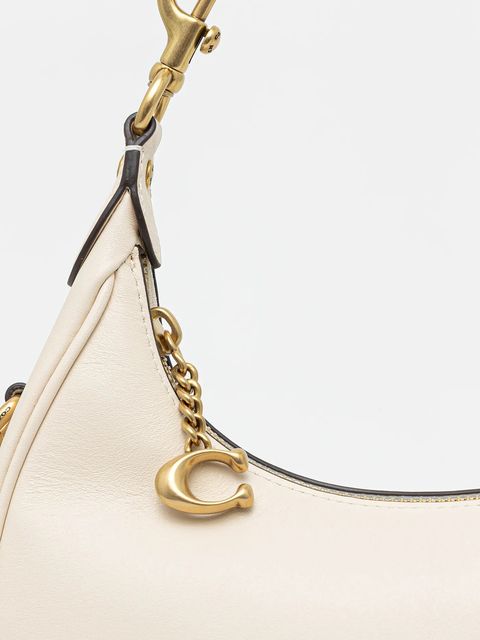 Coach torebka skórzana Jonie 22 kolor beżowy CBG16