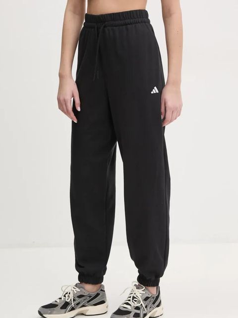 adidas spodnie dresowe Essentials damskie kolor czarny gładkie JD7999 - zdjęcie produktu nr 1