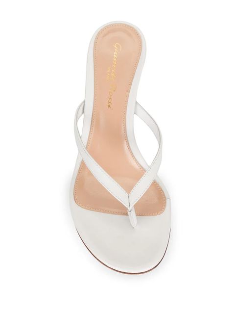 Gianvito Rossi 70mm Calypso thong sandals - White