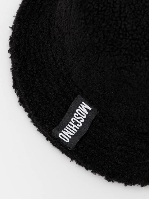 Moschino kapelusz kolor czarny M3317 65442