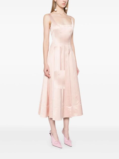 STAUD Wells midi dress - Pink
