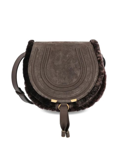 Chloé small Marcie saddle crossbody bag - Brown